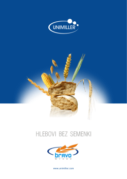 Sme&scaron;e za hleb i pecivo bez semenki