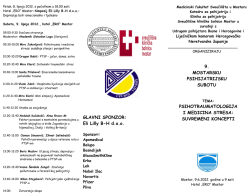 Eli Lilly BH doo 9. MOSTARSKU PSIHIJATRIJSKU SUBOTU