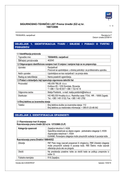 TESSAROL razrjeđivač