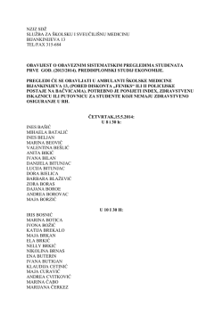 nzjz sdž služba za &scaron;kolsku i sveučili&scaron;nu medicinu bijankinijeva 13 tel
