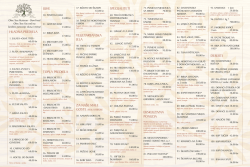 HLADNA PREDJELA JUHE TOPLA PREDJELA VEGETARIJANSKA