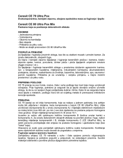 Ceresit CE 79 Ultra Pox Ceresit CE 80 Ultra Pox Mix