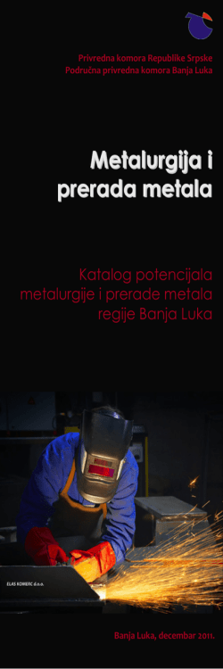 Metalurgija i prerada metala