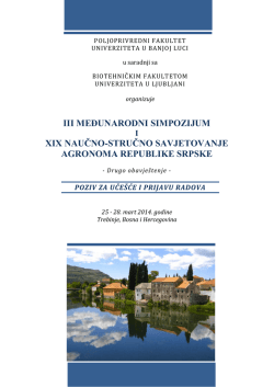 iii međunarodni simpozijum xix naučno