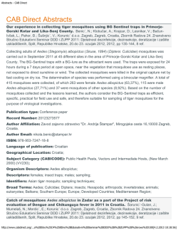 Abstracts - CAB Direct