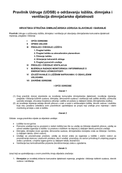 Pravilnik - Udruga dimnjačara Slavonije i Baranje
