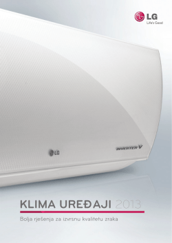 LG katalog klima uređaja 2013