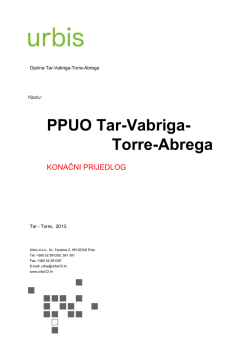 PPUO Tar-Vabriga- Torre-Abrega - Općina Tar