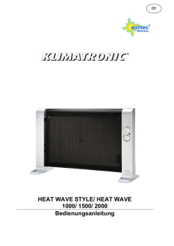 HEAT WAVE STYLE/ HEAT WAVE 1000/ 1500/ 2000