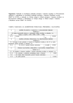 Naknade za kori&scaron;tenje podataka premjera i katastra.pdf