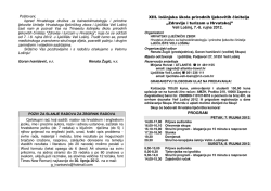 Zdravlje i turizam u Hrvatskoj`` Veli Lo&scaron;inj, 7.-8. rujna 201