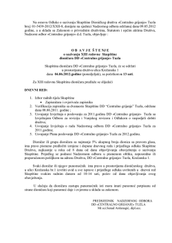 Obavjestenje o sazivanju 13. Skupstine.pdf