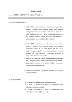 ŽIVOTOPIS