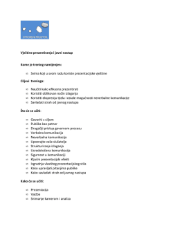 Program vje&scaron;tine prezentiranja i javni nastup.pdf - START