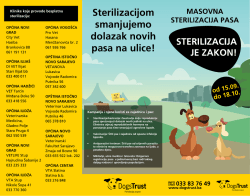 Počinje Dogs Trust-ova velika jesenja kampanja masovne