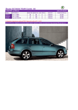 &Scaron;koda OCTAVIA TOUR Combi A5