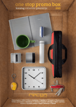 promo catalog PRICE LIST 2014/15