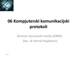 06 Kompjuterski komunikacijski protokoli