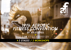 19th AEROBIC FITNESS CONVENTION