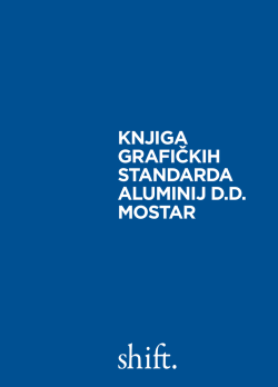 KNJIGA GRAFIČKIH STANDARDA ALUMINIJ D.D. MOSTAR