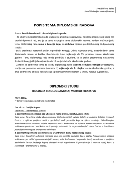 Sveučilišni odjel za studije mora