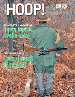 Lovstvo u Federaciji BiH u stagnaciji