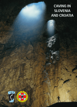 CAVING IN SLOVENIA AND CROATIA - EU
