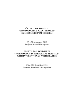 Program Simpozija preuzmite ovdje [PDF]