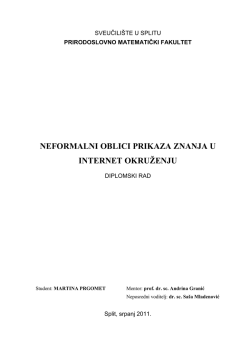 Kliknite na link za &ldquo;Diplomski rad&rdquo;