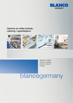 Oprema za velike kuhinje, catering i ugostiteljstvo