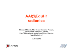 ovdje - AAIedu