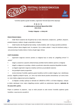 PRVI SPONZOR - &Scaron;pancirfest