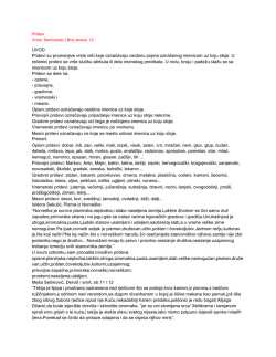 Pridevi - seminarski