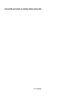 Korisnički priručnik za telefon Nokia Asha 302