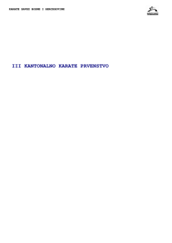 ovdje! - karate savez kantona sarajevo