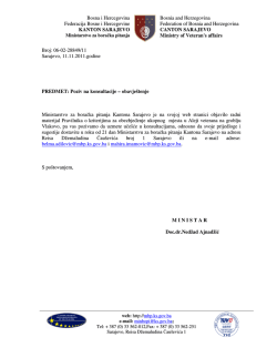 Pravilniko kriterijima za obezbjeđenje ukopnog mjesta u Aleji