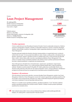 Lean Project Management