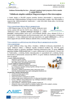 Vállalkozás alapítás szabályai Magyarországon és Horvátországban