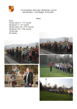 Bilten Kros: O&Scaron; djevojĉice V. i VI. razreda O