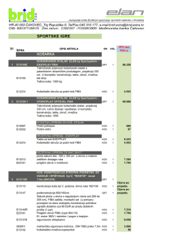 Cjenik ELAN 2012.xlsx - Brid