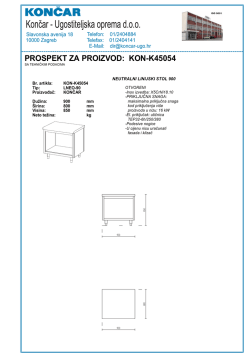 Linijska oprema D800