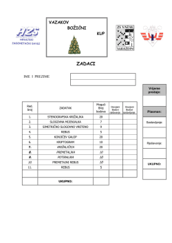 Preuzmi zagonetku s natjecanja