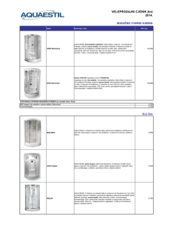 parne kabine Aquaestil