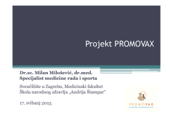7. Milosevic PROMOVAX Project Generic Talk za INFO dan HRV.pdf