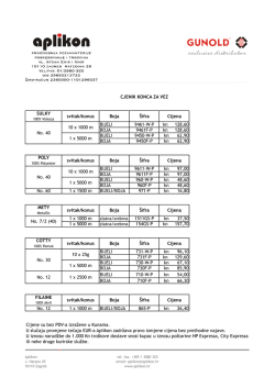 Preuzimite cjenik Gunold pribora za vez