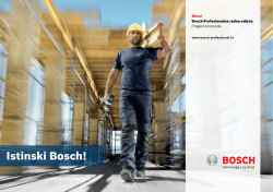 Istinski Bosch! - Profi-al