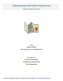 Letter - QGIS Tutorials and Tips