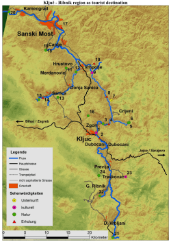Ključ - Ribnik region as tourist destination