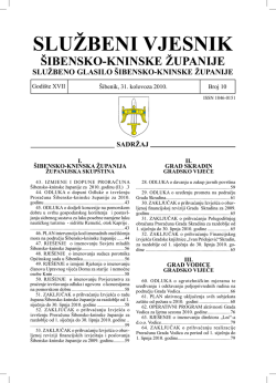 službeni 10.indd - &Scaron;ibensko