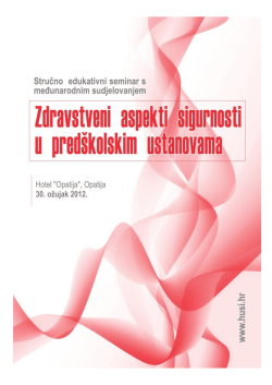 Prijavnog obrasca - HUSI hrvatska udruga za sanitarno inženjerstvo
